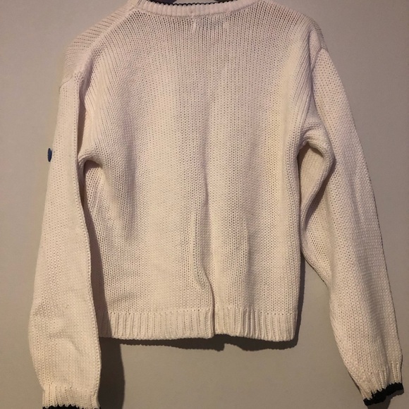 Vintage Women’s Size Small Bow and Button Sweater - Picture 2 of 5